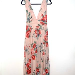 Lulu’s Floral Maxi Gown